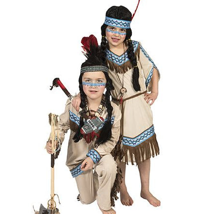 e-carnavalskleding-SYK Indianenpak Teepee jongens