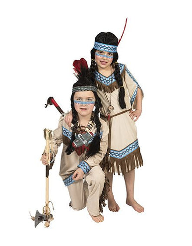 e-carnavalskleding-SYK Indianenpak Teepee jongens
