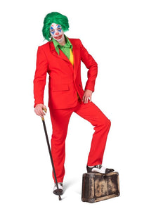 e-carnavalskleding-SYK Joker James kostuum rood
