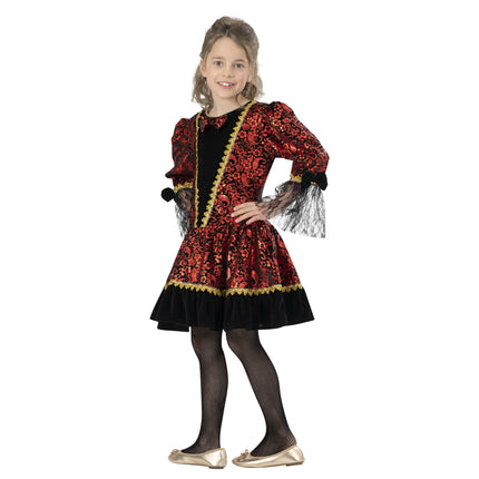 e-carnavalskleding-SYK Jurk barok Lizzy