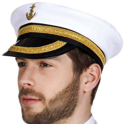 e-carnavalskleding-SYK Kapitein/Admiraal pet  Nicholas