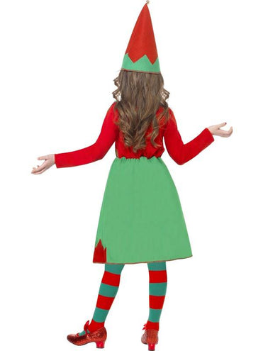 e-carnavalskleding-SYK Kerst elf pak meisje Elsa