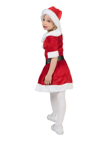 e-carnavalskleding-SYK Kerst jurkje voor meiden