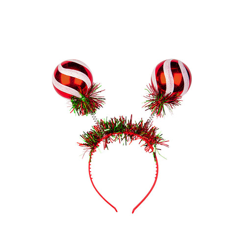e-carnavalskleding-SYK Kerstbal hoofdband boppers