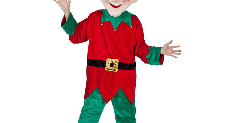 e-carnavalskleding-SYK Kerstelf pak mascotte