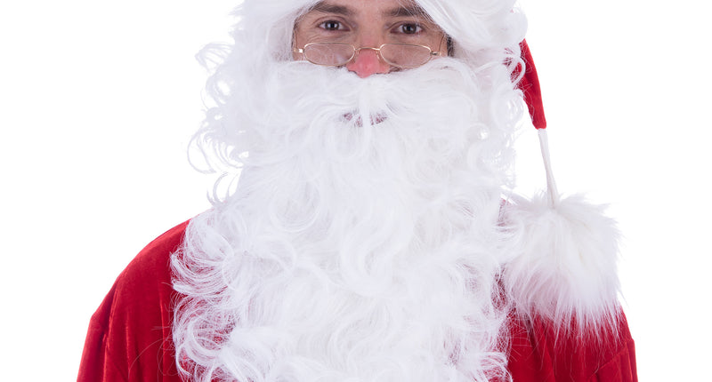 e-carnavalskleding-SYK Kerstman baard met pruik
