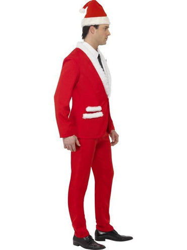 e-carnavalskleding-SYK Kerstman kostuum luxe