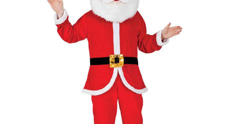 e-carnavalskleding-SYK Kerstman pak mascotte