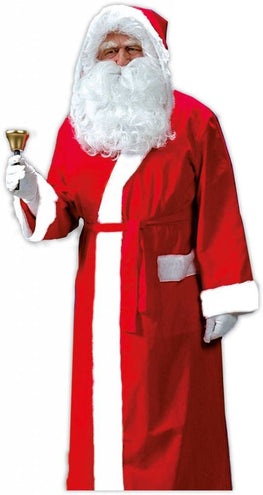 e-carnavalskleding-SYK Kerstmannen jas met capuchon