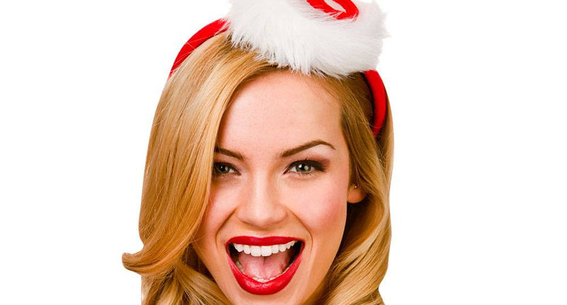 e-carnavalskleding-SYK Kerstmuts diadeem spiraal