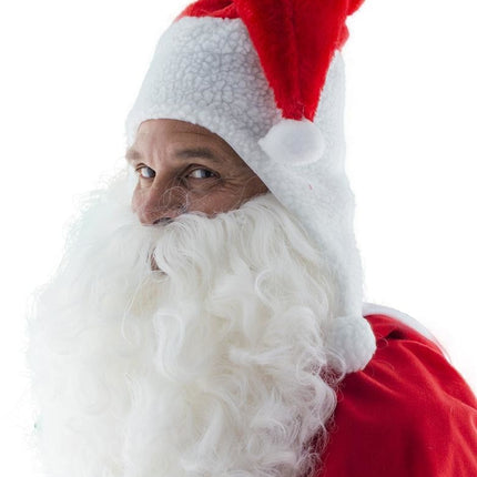 e-carnavalskleding-SYK Kerstmuts met oorwarmers
