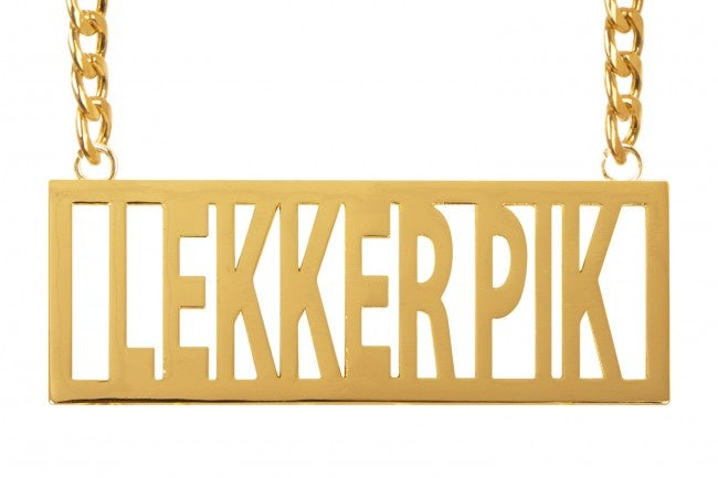 e-carnavalskleding-SYK Ketting 'Lekker Pik'