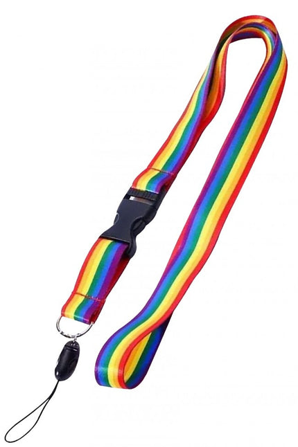 e-carnavalskleding-SYK Keycord Regenboog
