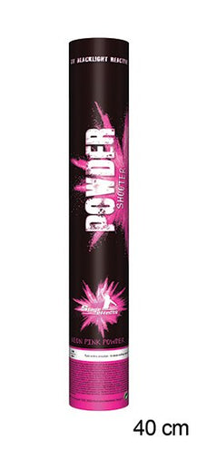 e-carnavalskleding-SYK Kleurpoeder kanon roze uv / blacklight 40cm