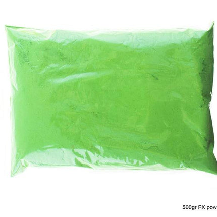 e-carnavalskleding-SYK Kleurpoeder Neon groen 500 gram