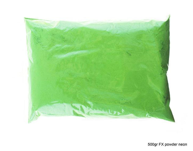 e-carnavalskleding-SYK Kleurpoeder Neon groen 500 gram