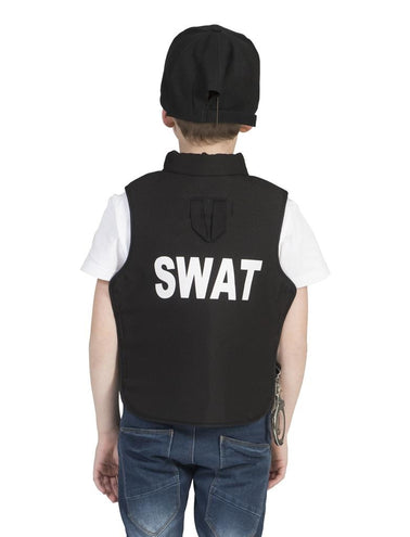 e-carnavalskleding-SYK Kogelvrij swat vest voor kids