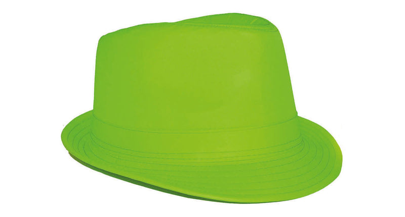e-carnavalskleding-SYK Kojak gleufhoed Marit neon groen