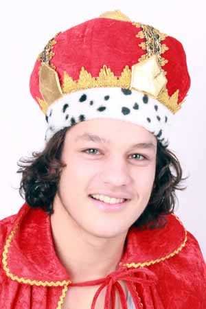 e-carnavalskleding-SYK Koningskroon stof one size