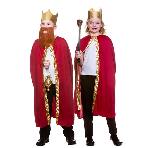 e-carnavalskleding-SYK Koningsmantel kinderen unisex 85cm