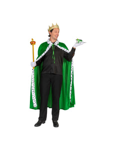 e-carnavalskleding-SYK Koningsmantel Patrick groen