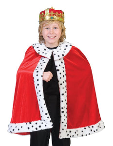 e-carnavalskleding-SYK Koningsmantel voor kinderen Willem