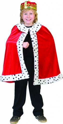 e-carnavalskleding-SYK Koningsmantel voor kinderen Willem