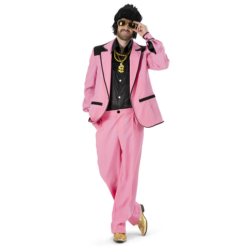 e-carnavalskleding-SYK Kostuum roze Elvio