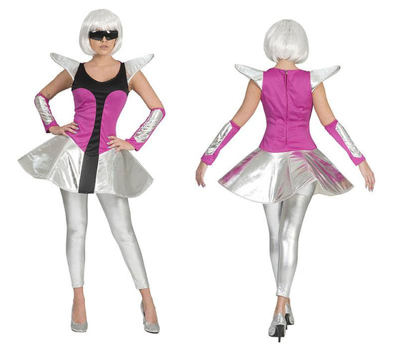 e-carnavalskleding-SYK Lady Ga Ga kostuum Space