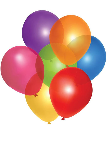 e-carnavalskleding-SYK Latex ballonnen multicolor 100st.