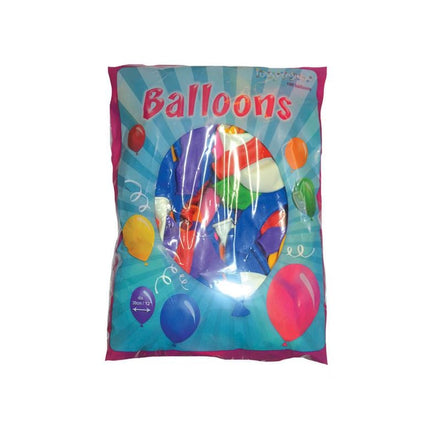 e-carnavalskleding-SYK Latex ballonnen multicolor 100st.