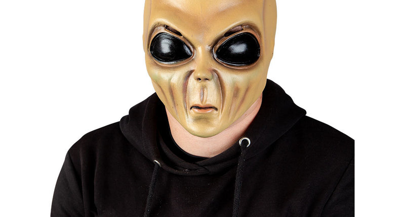 e-carnavalskleding-SYK Latex masker Alien