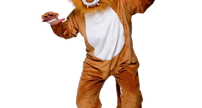 e-carnavalskleding-SYK Leeuwen pak mascotte