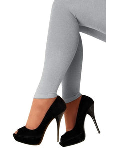 e-carnavalskleding-SYK Legging lurex zilver one size