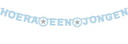 e-carnavalskleding-SYK Letterslinger hoera een jongen