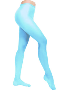 e-carnavalskleding-SYK Licht blauwe disco panty