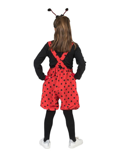 e-carnavalskleding-SYK Lieveheersbeestje meisjes overall