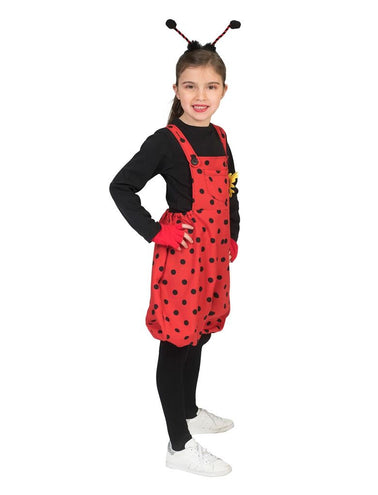 e-carnavalskleding-SYK Lieveheersbeestje meisjes overall
