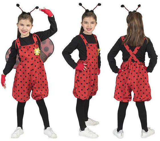e-carnavalskleding-SYK Lieveheersbeestje meisjes overall