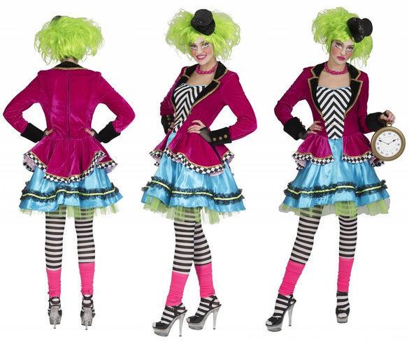 e-carnavalskleding-SYK Mad Hatter pak dames