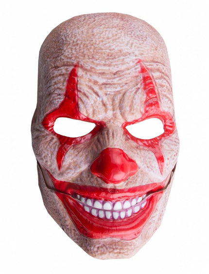 e-carnavalskleding-SYK Masker horror clown met bewegende mond