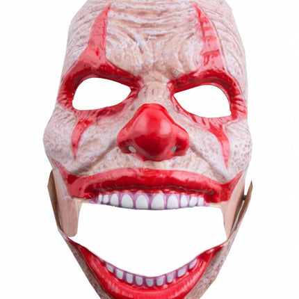 e-carnavalskleding-SYK Masker horror clown met bewegende mond