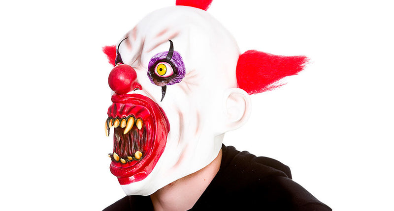 e-carnavalskleding-SYK Masker kannibalen clown latex