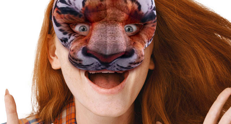 e-carnavalskleding-SYK Masker tijger