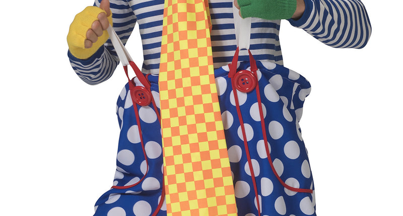 e-carnavalskleding-SYK Mega stropdas clown Abel