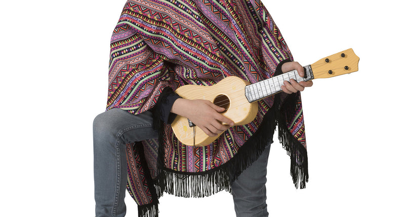 e-carnavalskleding-SYK Mexicaanse poncho Pedro kinderen