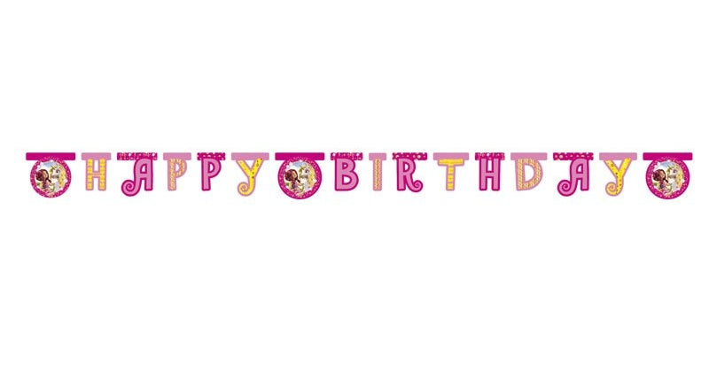 e-carnavalskleding-SYK Mia and Me letterslinger Happy Birthday