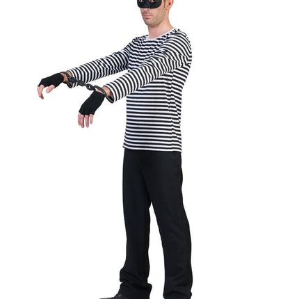 e-carnavalskleding-SYK Mime Shirt voor volwassenen