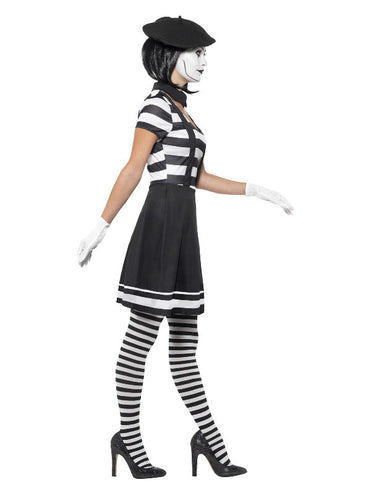 e-carnavalskleding-SYK Mime speler jurk dames