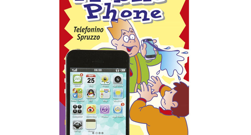 e-carnavalskleding-SYK Mobiele telefoon met spuit